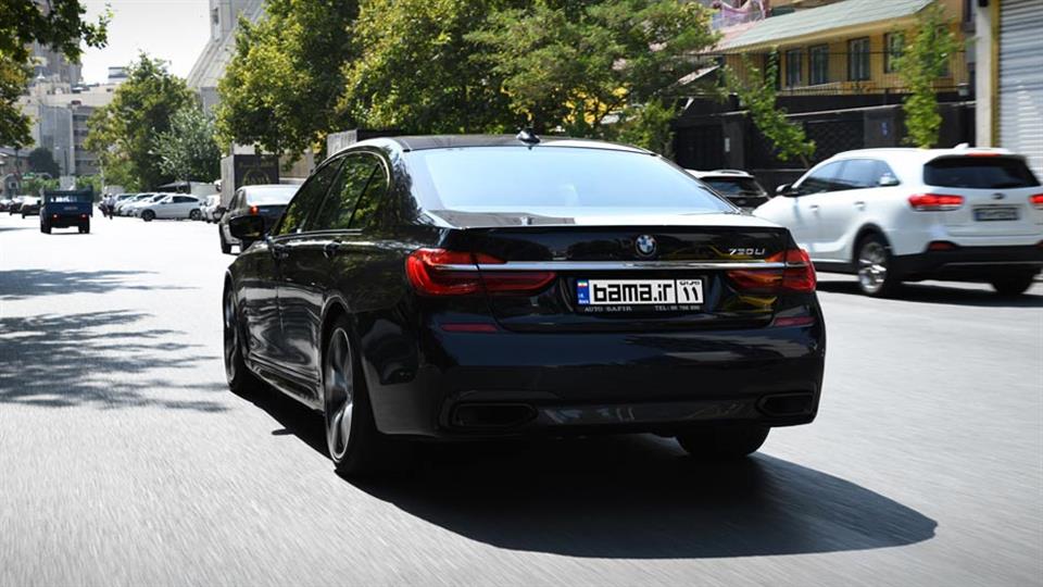 تجربه رانندگی با ب‌ام‌و سری هفت 730Li